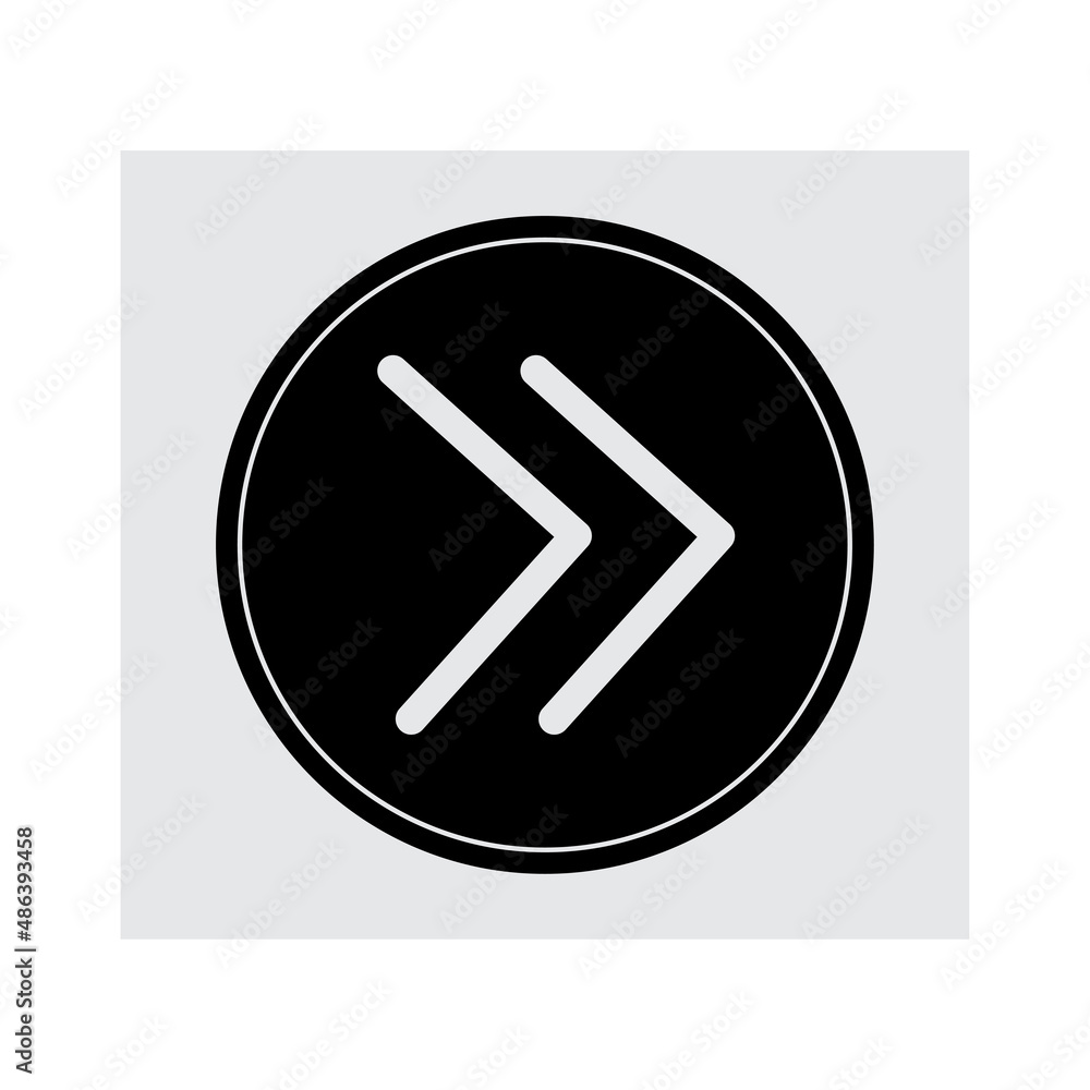 Arrow vector icon. Location icon. Flat arrow circle for web design. Vector illustration. stock image. Arrow vector icon. Location icon. Flat arrow circle for web design. Vector illustration. stock image.