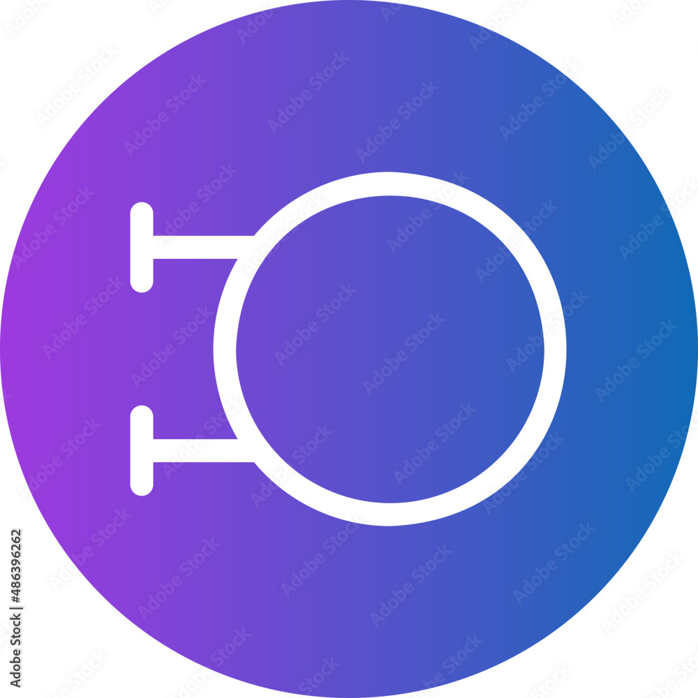 signage gradient icon signage gradient icon