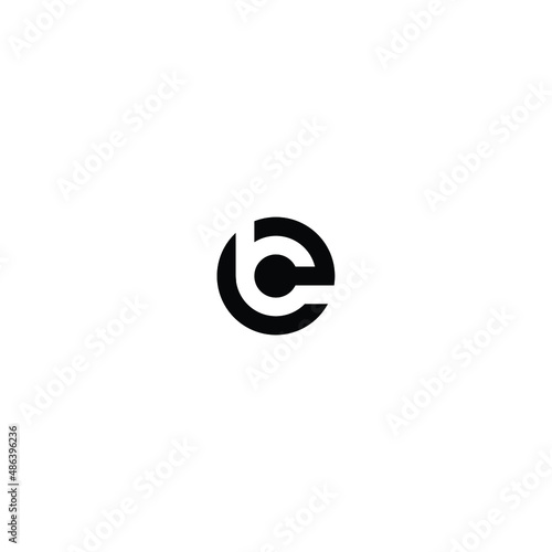 Free Download simple modern initials B,C CB  with illustration circle shape  - GFXLoad