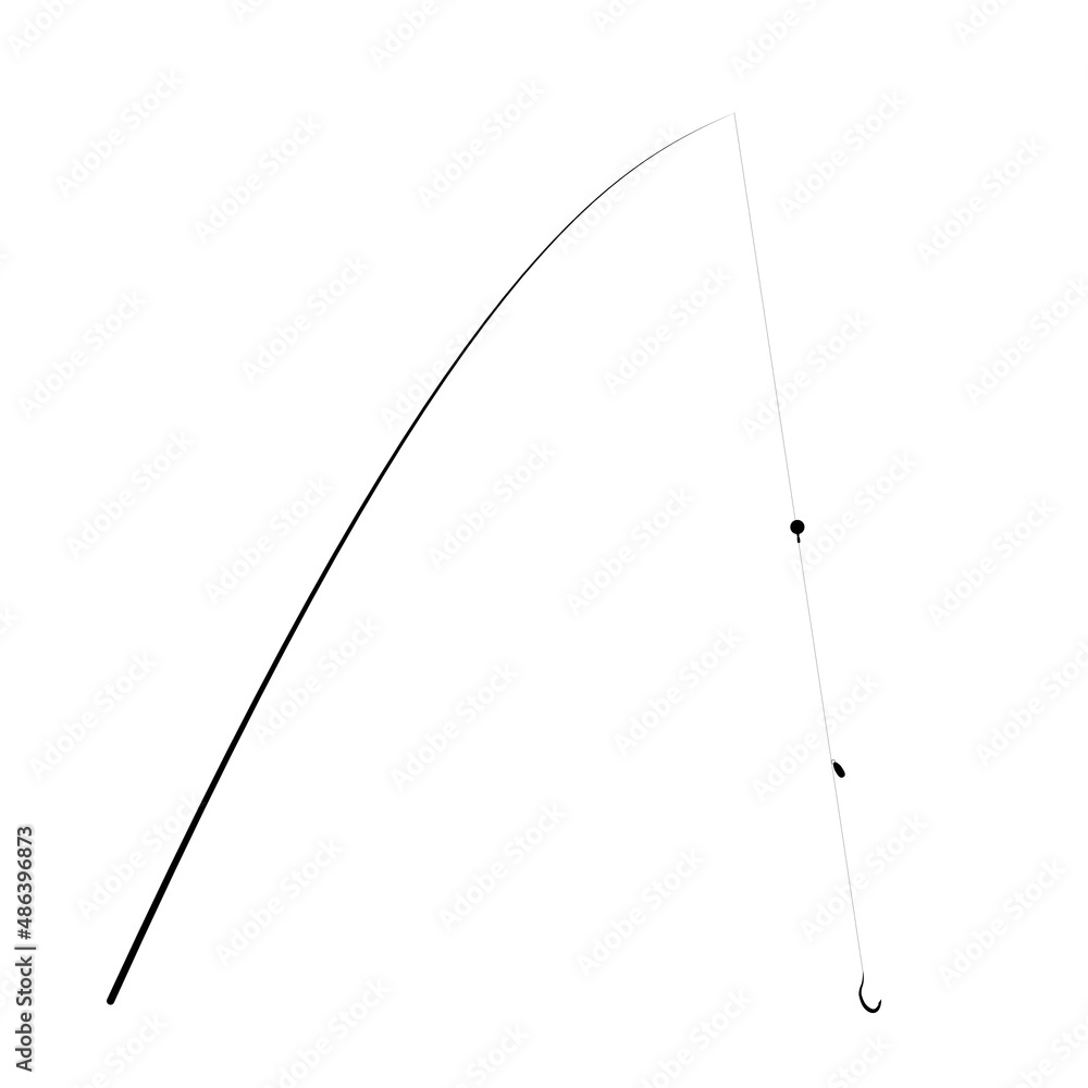 釣り竿のイラスト 釣り竿のイラスト