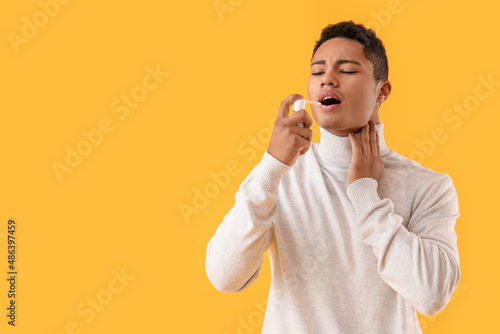 Ill African-American guy wi...