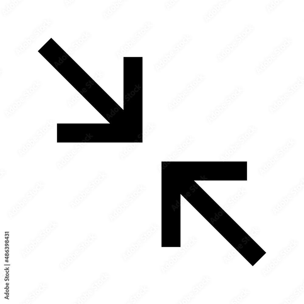 up and down icon - outline style up and down icon - outline style
