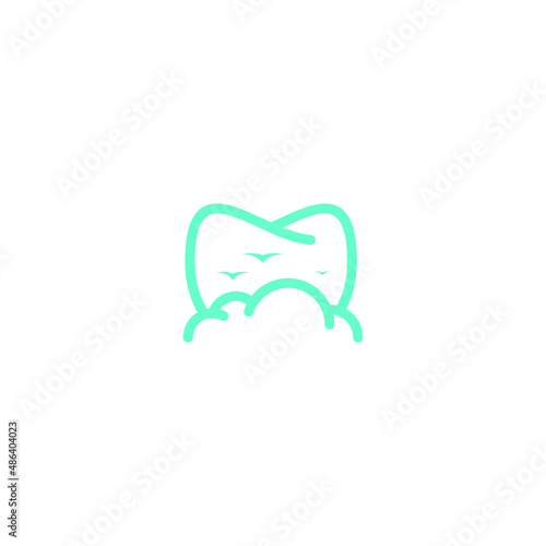 Dental Cloud Logo Simple