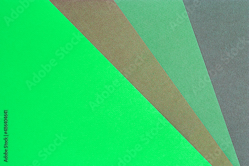 green striped background.Paper texture