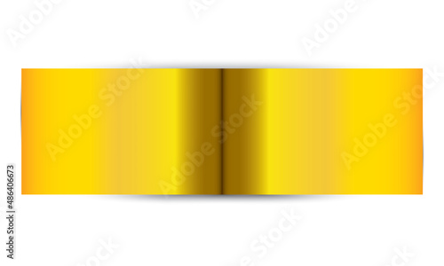 Open golden book, Background for a poster, banner, cover