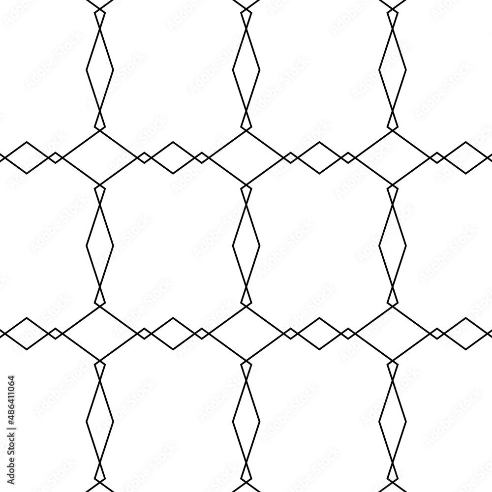 Fototapeta premium Graphic geometric pattern for your design and background