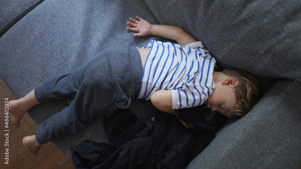 Small boy napping on sofa child sleeping on couch Small boy napping on sofa child sleeping on couch