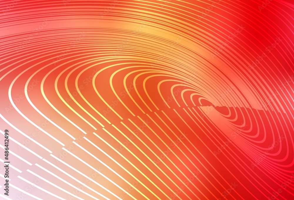 Light Red, Yellow vector template with repeated sticks. Light Red, Yellow vector template with repeated sticks.