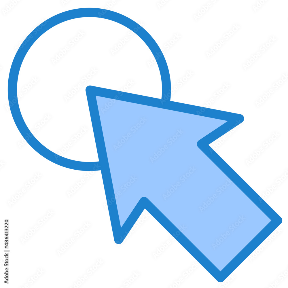 selection blue style icon selection blue style icon