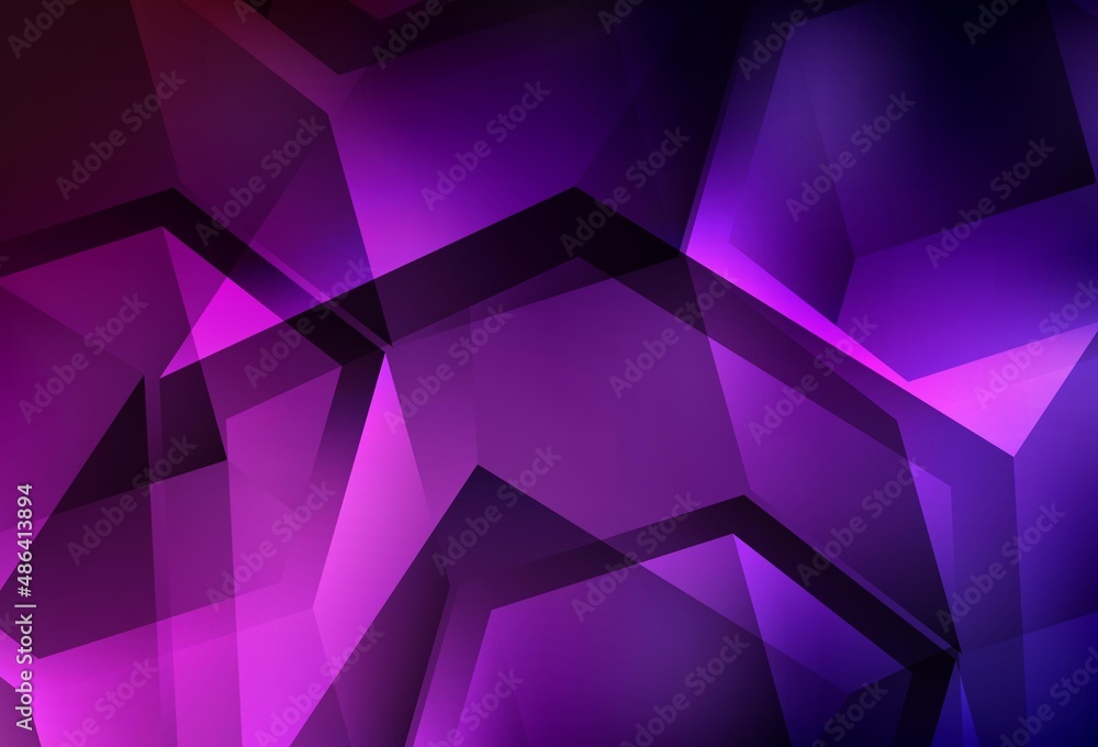 Dark Pink vector backdrop with lines, rhombus. Dark Pink vector backdrop with lines, rhombus.