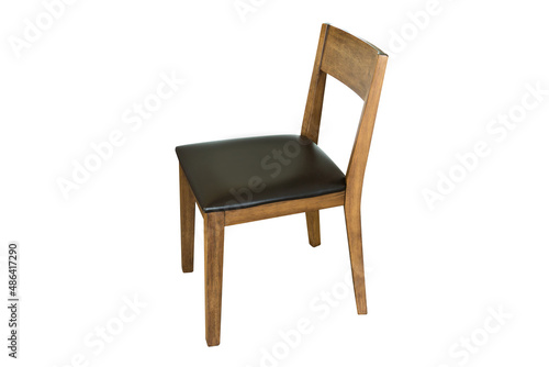 Wallpaper Mural wooden chair isolated on white background Torontodigital.ca