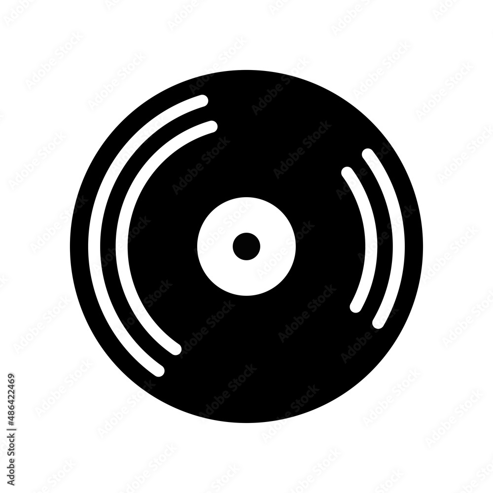 vinyl icon or logo isolated sign symbol vector illustration - high quality black style vector icons vinyl icon or logo isolated sign symbol vector illustration - high quality black style vector icons