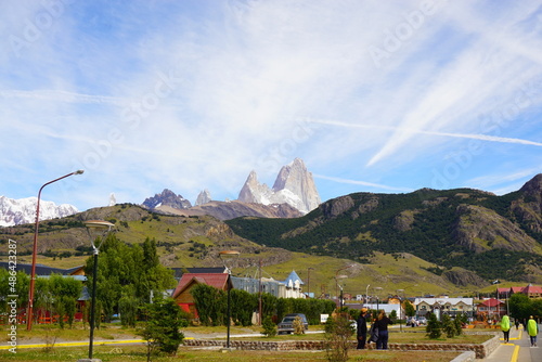 パタゴニア地方のフィッツ・ロイ山