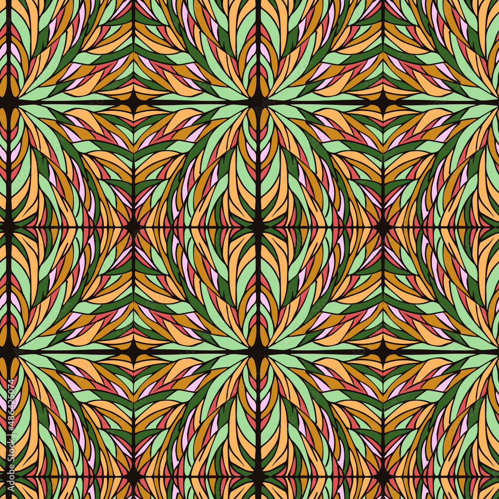 Pattern abstract vector illustration. For printing on fabric. Pattern abstract vector illustration. For printing on fabric.