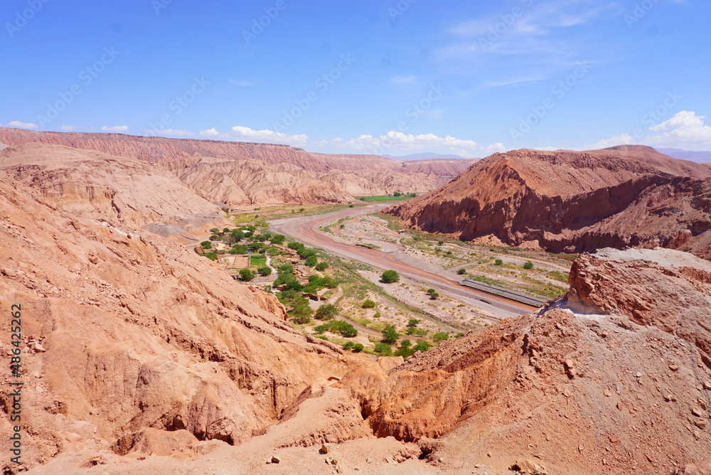 チリのサン・ペドロ・デ・アタカマのプカラ遺跡 Stock Photo Adobe Stock