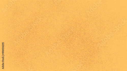 Sand Color Halftone Dotted Background. Yellow And Brown Abstract Polka Dots Pattern. Digitally Generated Image. Vector Illustration, Eps 10.