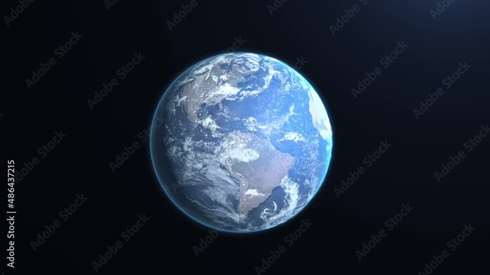 Beautiful planet earth, slowly spinning. Beautiful planet earth, slowly spinning.