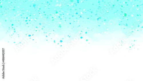 かき氷シロップの背景(ライトブルー)