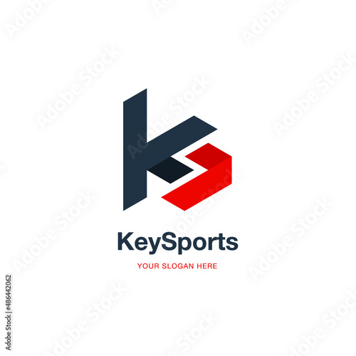 Free Download K S Arrow Letter Modern Logo Design Vector
 - GFXLoad