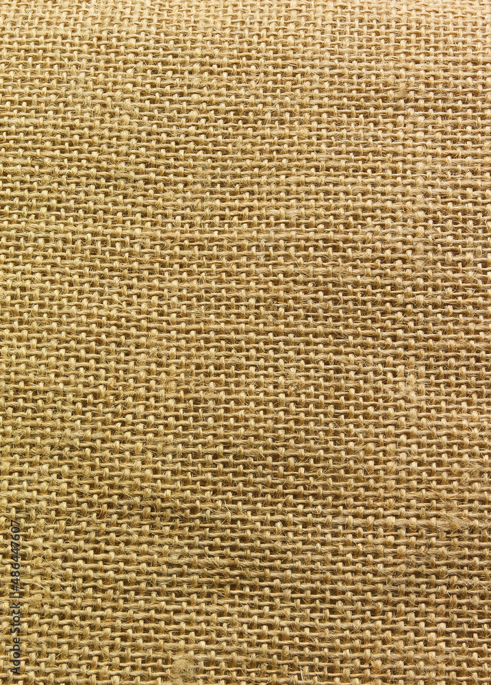 Foto Stock tela de arpillera, pieza de tela de saco de yute de lino, saco  C. burlap fabric, linen jute sack cloth piece, sack C