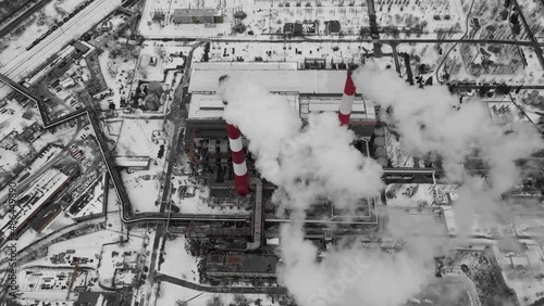 Large industrial plant in Kyiv