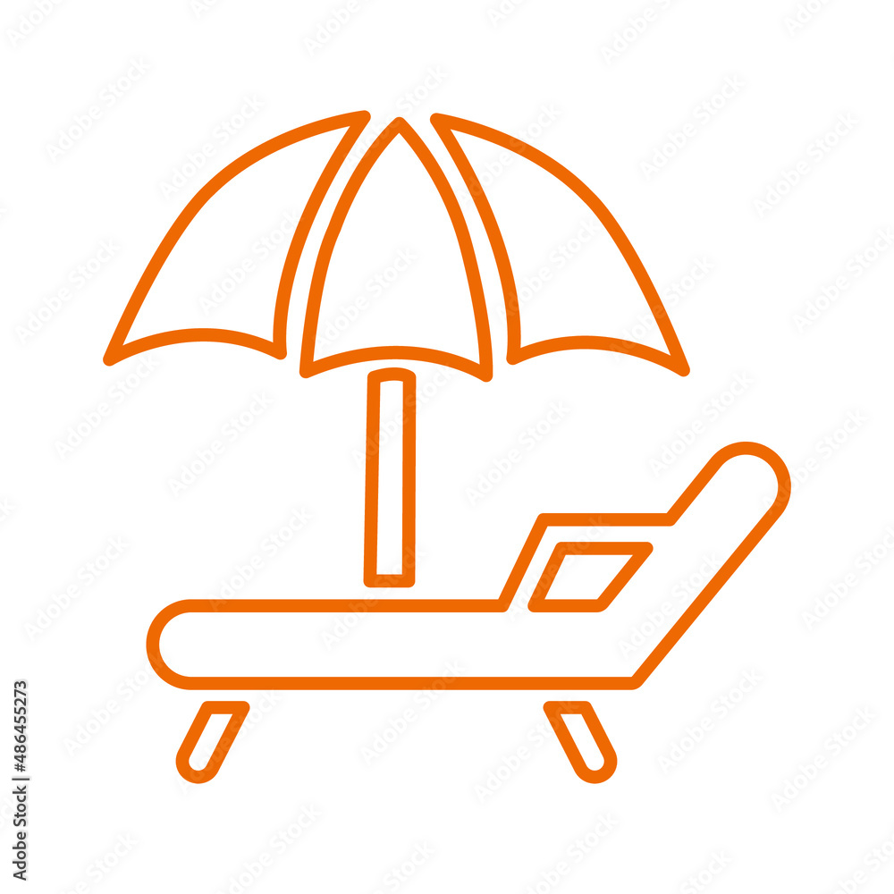Summer, holiday outline icon. Line art sketch.65 Summer, holiday outline icon. Line art sketch.65