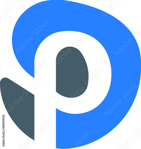 P letter and business logo for your company