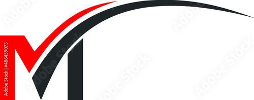 M logo design