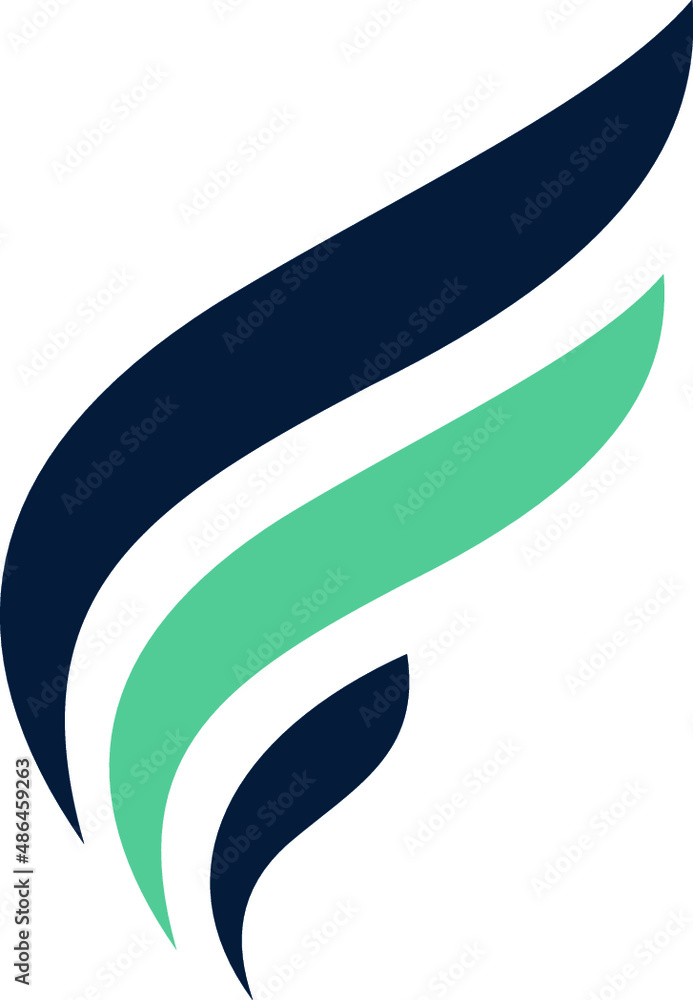 Leaf and letter E logo design Leaf and letter E logo design