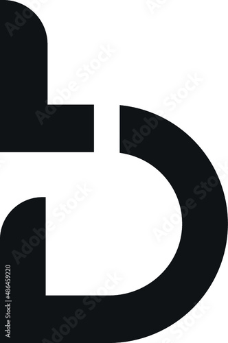 B L letter logo design