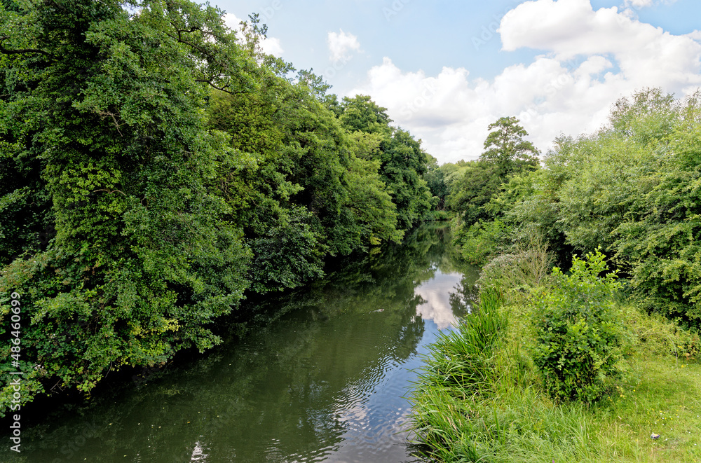 River Kennet and Avon Canal at Reading - UK