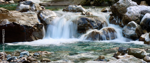 River water cascade - long exposure