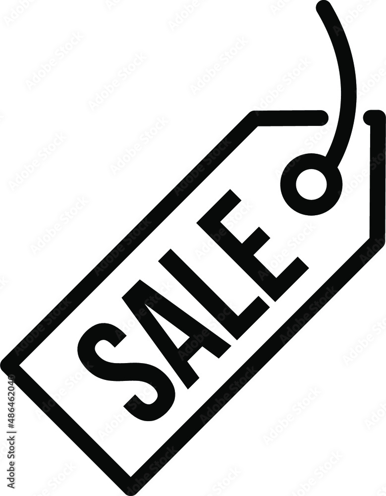 Sales Line Icon Sales Line Icon