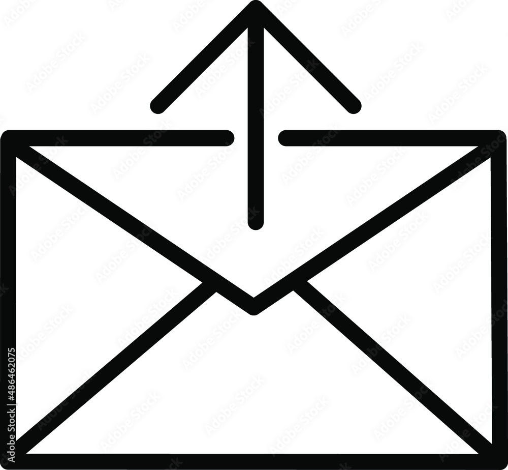 Send message Line Icon Send message Line Icon