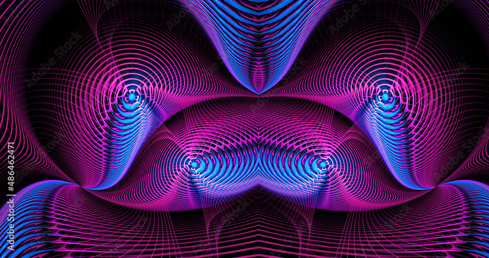 Intricate fractal pattern for wallpaper, banner and border designs relevant to art and geometry. Intricate fractal pattern for wallpaper, banner and border designs relevant to art and geometry.