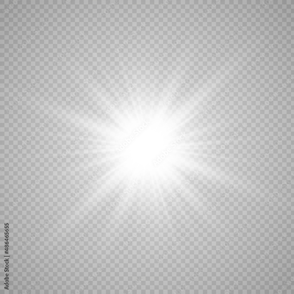 Special lens flash, light effect. The flash flashes rays and searchlight. illust.White glowing light. Beautiful star Light from the rays. The sun is backlit. Bright beautiful star. Sunlight. Glare. Special lens flash, light effect. The flash flashes rays and searchlight. illust.White glowing light. Beautiful star Light from the rays. The sun is backlit. Bright beautiful star. Sunlight. Glare.