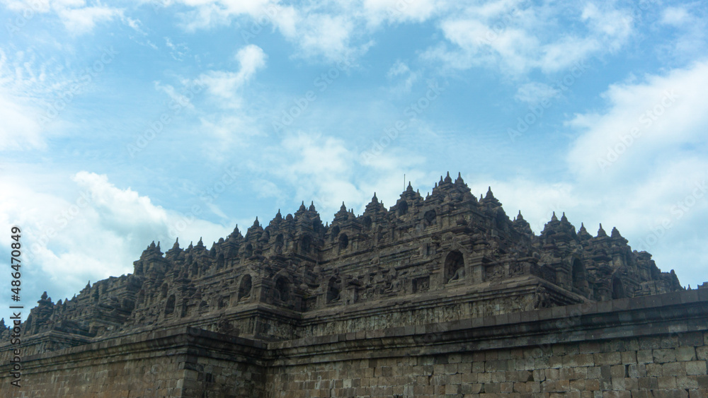 Borobudur temple in Central Java