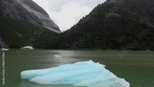 A beautiful shot of Tracy Arm, Alaska, USA