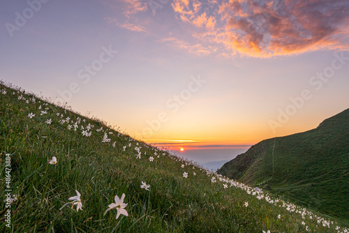 Sunrise mount Golica