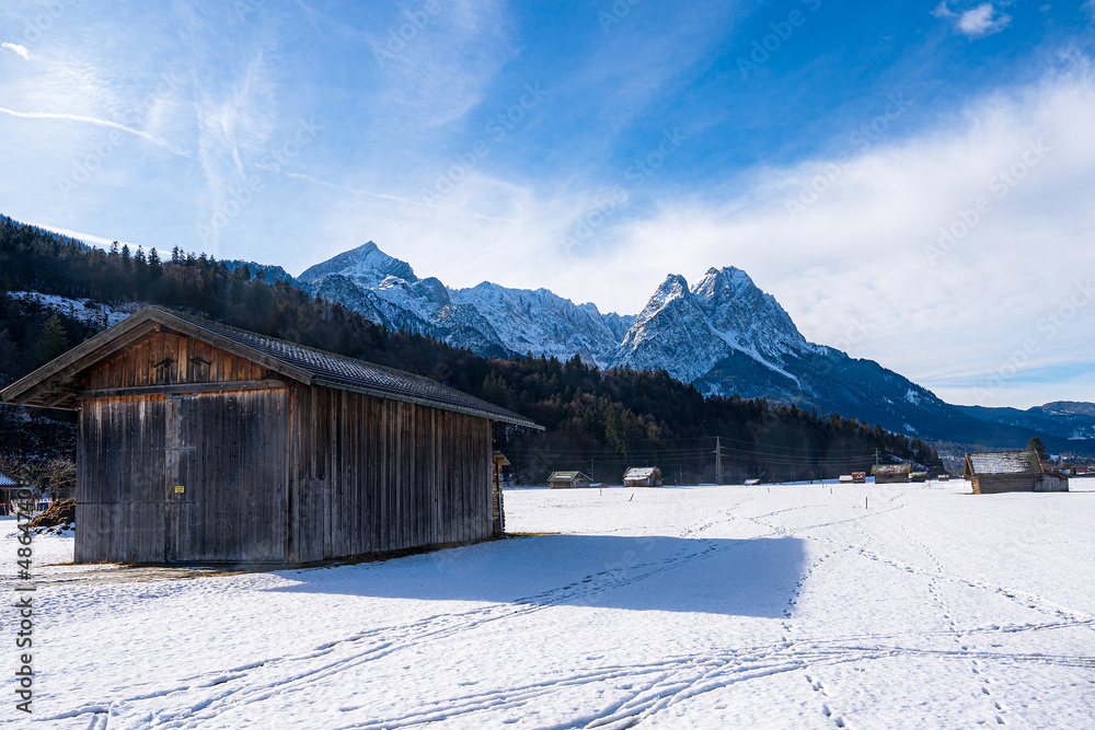 Impressionen vom Winter in den bayerischen Alpen Impressionen vom Winter in den bayerischen Alpen