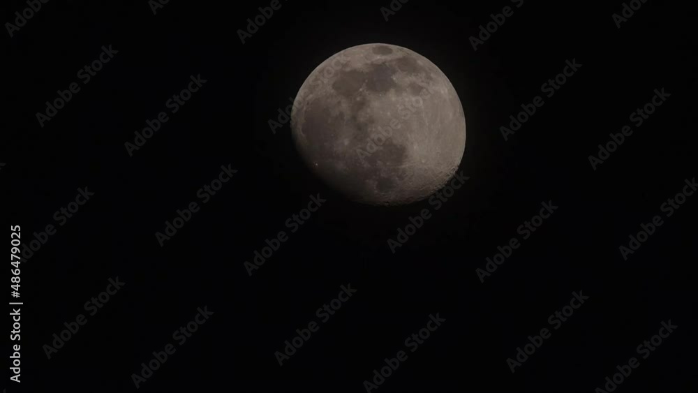 Timelapse of the Moon in motion Timelapse of the Moon in motion