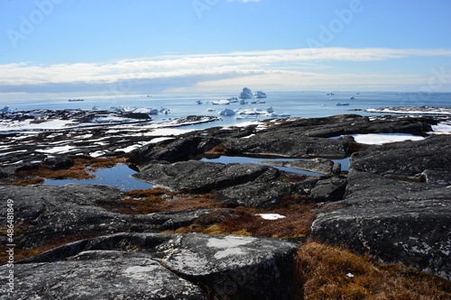 landscape with snow