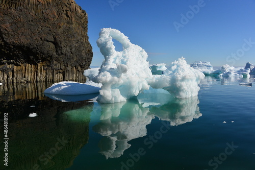 icicles on the water