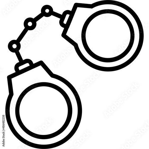 Hand Cuffs Icon 