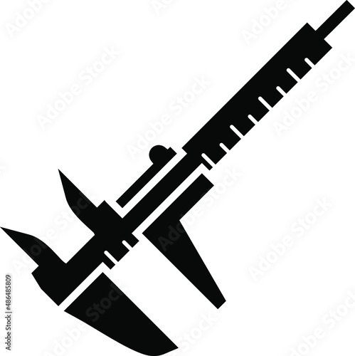 Caliper Glyph Icon