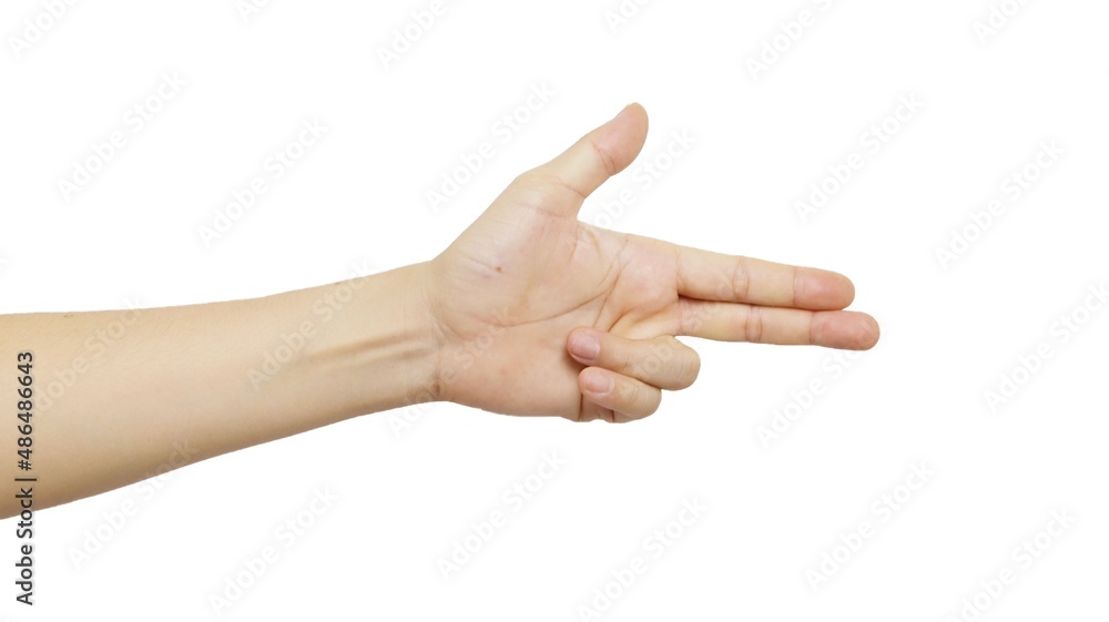 hand pointing hand pointing