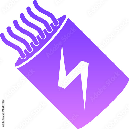 Electric wires Glyph Gradient