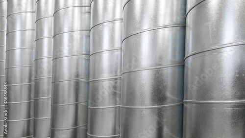 Industrial air pipeline background