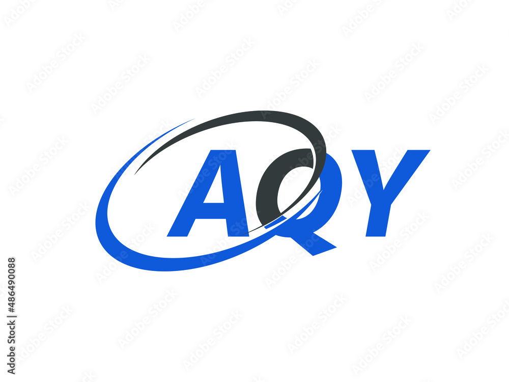 AQY letter creative modern elegant swoosh logo design AQY letter creative modern elegant swoosh logo design