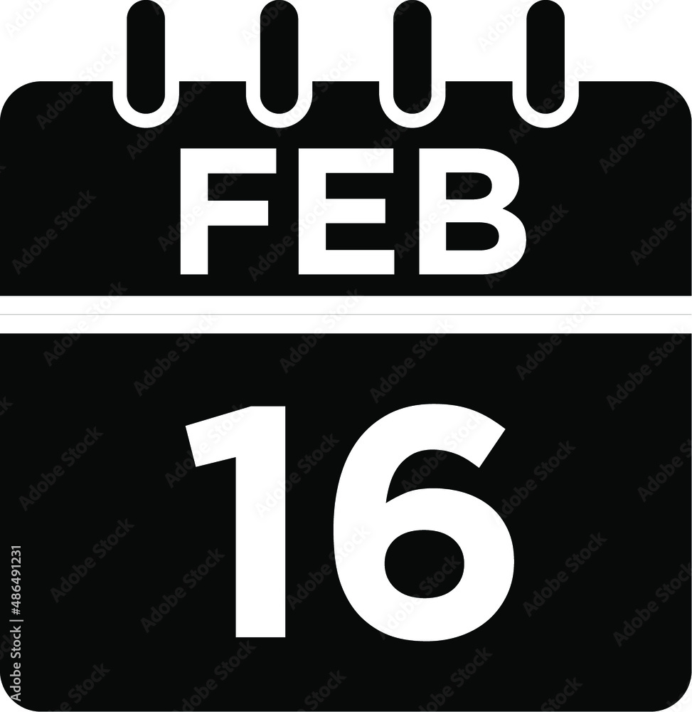 02-Feb - 16 Glyph Icon 02-Feb - 16 Glyph Icon